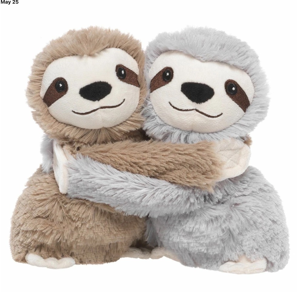 Warmies Sloth Hugs Kids Small lavender Microwavable detachable Plush toy